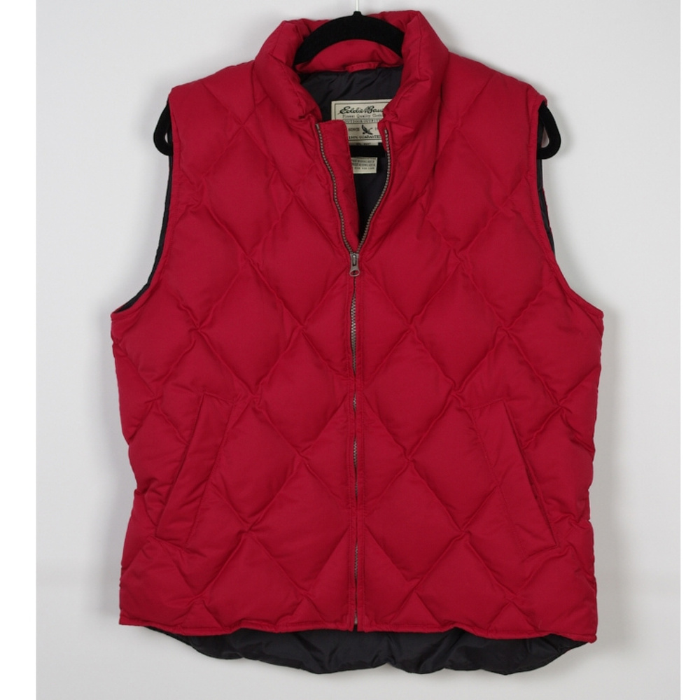 Eddie Bauer Down Vest Size M Oversized